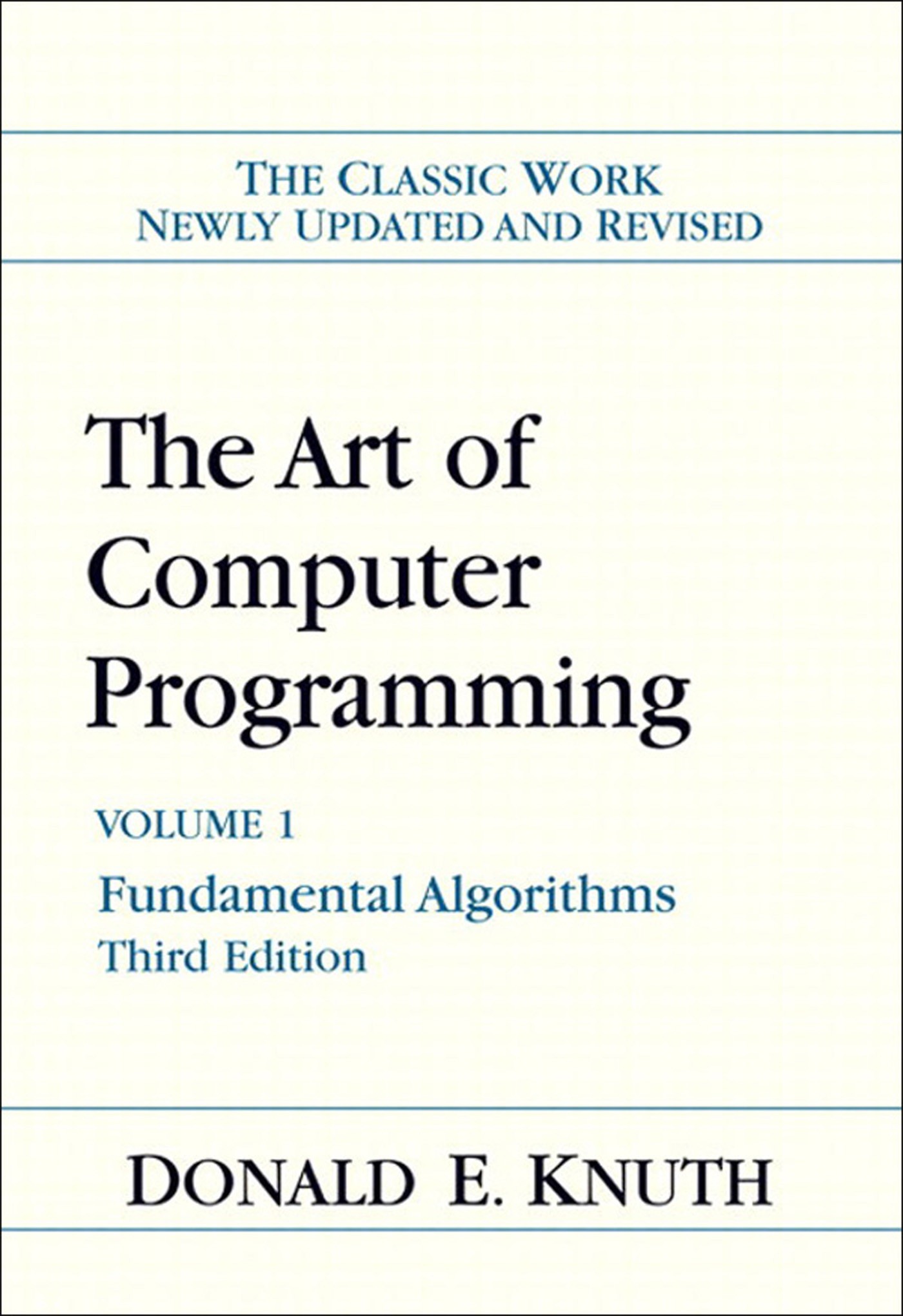 The Art of Computer Programming 1: Fundamental Algorithms