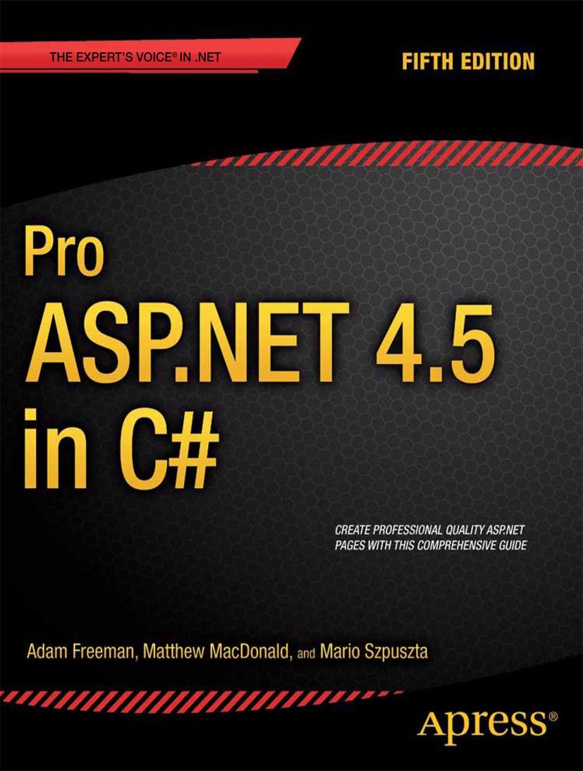 Pro WPF 4.5 in C#: Windows Presentation Foundation in .NET 4.5